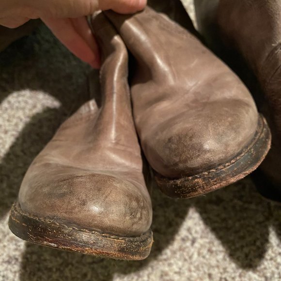 FRYE Women's Jane Tall Cuff Boot Slate, 8.5 US - Picture 9 of 12